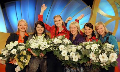 sechs Finalistinnen