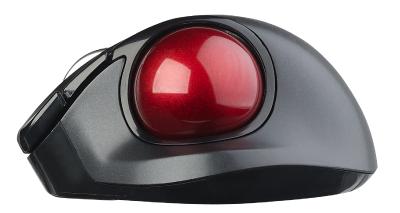 Mod-it Kabelloser Funk-Laser-Trackball mit 5 Tasten und Scrollrad, 1.200 dpi
