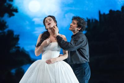 Der Rebell des Königs / Cinq Mars / Premiere 20. Mai 2017 // Fabienne Conrad (Prinzessin Marie de Gonzague), Mathias Vidal (Marquis de Cinq-Mars) / © Tom Schulze