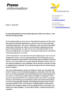 BKK Dachverband_Pressemitteilung_gesundheitspolitische Aufgaben für die neue Bundesregierung.pdf