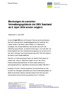 20240402_Beratungen im sanierten Verwaltungsgebäude DRV Saarland ab 8. April wieder möglich.pdf