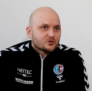 HC-Trainer Adalsteinn Eyjolfsson: der TBV Lemgo ist sehr stark / Foto: HJKrieg, Erlangen
