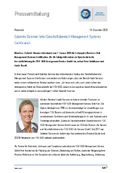 TUEV SUED_Gabriele Sommer leitet Management Systems Certification.pdf