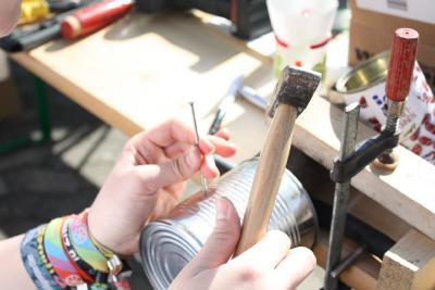 Upcycling einer Konservendose