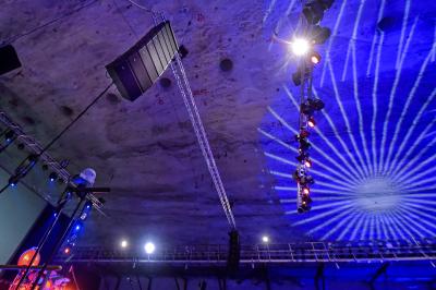 RCF HDL 30-A Line Array System Proofs its Class 500 Meters Under the Earth