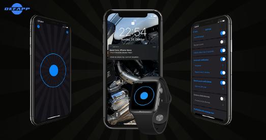 Das Defapp Banner enthält Ansichten der aktuellsten Defapp Version.