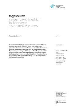 Pressebilderübersicht »Tageszeiten. Caspar David Friedrich in Hannover«.pdf