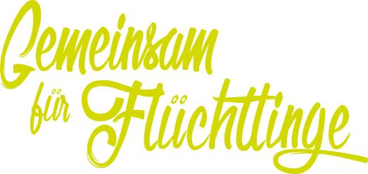 Logo "Gemeinsam für Flüchtlinge"