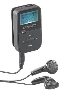ZX 1786 07 auvisio 2in1 Audio Player und Sprachrekorder DMP 190.rec