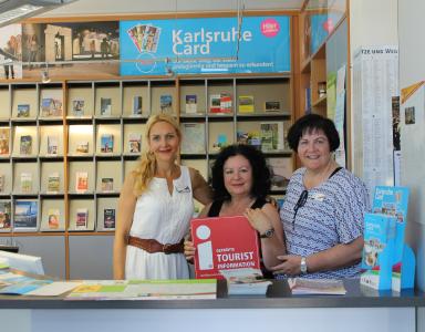 Das Team der Tourist Information freut sich auf den Umzug