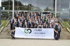 CDAH-Teilnehmenden vor dem Lübecker Audimax (Foto: Pressestelle FH Lübeck)