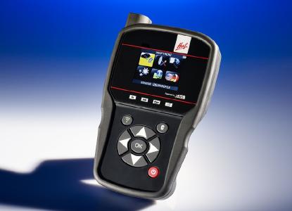 Neu im Huf-Portfolio: Das RDKS-Diagnose-Gerät VT46 als ideale Ergänzung zu den Huf-Universalsensoren IntelliSens.