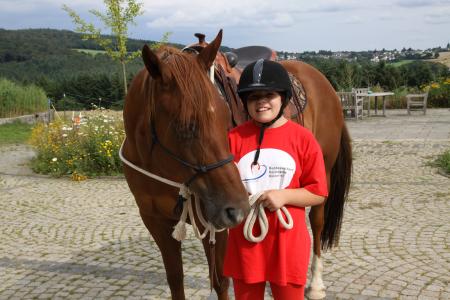 Reiterwoche herzkranke Kinder