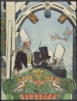 Hans Förster, Altländer Prunkpforte, Holzdruck, um 1905, Foto SHMH, Altonaer Museum.jpg