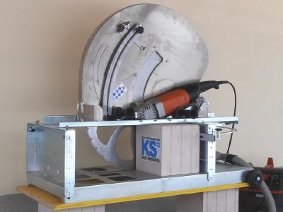 Steinsäge S26 + Tisch T50 + KS-Stein