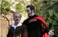 Mephisto und Faust bei den Stadtgeschichten - kurz STAGES - in Staufen © Faust e.V.