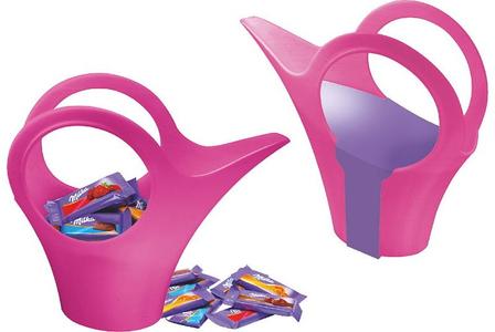 Camilla XS Sweet, 16 Milka Schokotäfelchen - pink