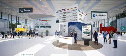 In Februar 2021 fanden die BetonTage erstmals als digitaler Kongress statt.