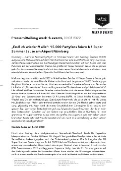 Pressemitteilung werk b events - „Endlich wieder Malle“ 15.000 Partyfans feiern N1 Super So.pdf