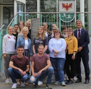 Azubiaustausch 2019 © Landkreis Oberhavel