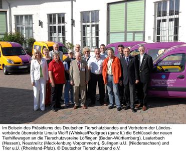 Tierhilfewagen mit BU