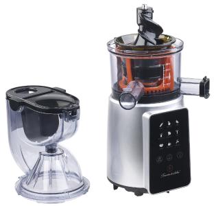 Rosenstein & Sohne Digitaler Slow Juicer & Kaltpress-Entsafter f. ganze Fruchte, 8 Programme ...