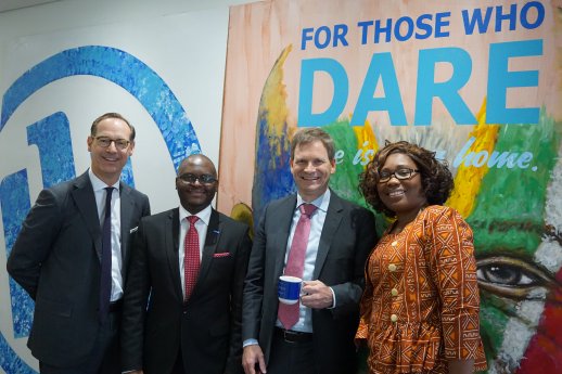 Oliver Bäte with other officials from Allianz Africa.JPG