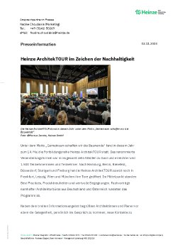Presseinformation Heinze ArchitekTOUR im Zeichen der Nachhaltigkeit.pdf