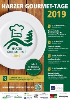 Plakat Harzer Gourmet-Tage 2019