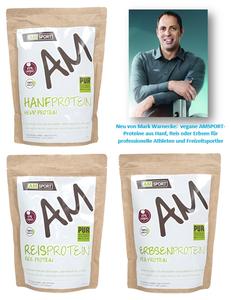 Neu: vegane Proteine von AMSPORT
