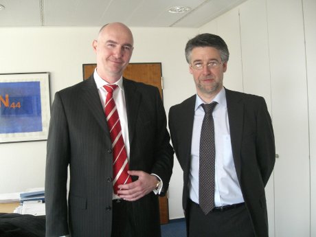 Jürgen Klein (FINGRO AG) und Uwe Neussel (Gothaer Lebensversicherung ).JPG