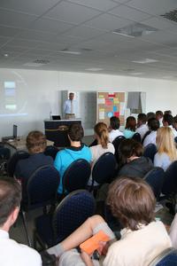 Pressekonferenz "Jugend denkt Zukunft" im Hause Krüger