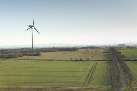 Windrad (Foto: Langreder)