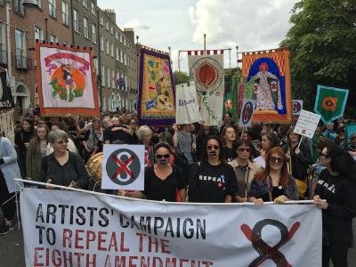 Artists' campaign to repeal - All Banners (c) Christian Kerskens