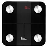 newgen medicals 14in1-Körperanalysewaage aus Glas, Bluetooth, App, Nutzer-Erkennung