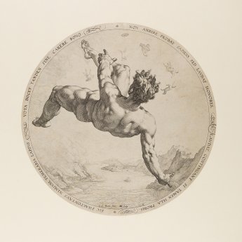 Hendrick Goltzius n. Cornelis van Haarlem, Phaeton, 1588 © Kunstsammlung der Uni Göttingen.jpg
