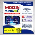 Messe-Doppel MEDIZIN und TheraPro in Stuttgart 26.01.-28.01.2024