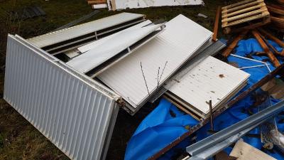 Entrümpelung durch einen Schrotthändler in Moers