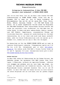 PR Verlängerung 35 Jahre STARS WARS Sonderausstellung im Technik Museum Speyer bis März 201.pdf