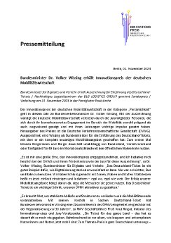 DVWG-Pressemitteilung_Bundesverkehrsminister Dr. Volker Wissing erhält Innovationspreis der deut.pdf