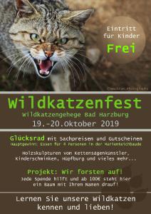 Wildkatzenfest Flyer