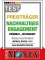 Ausgezeichnetes nachhaltiges Engagement