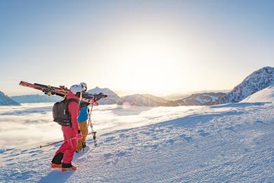 Traumhaft: Die schönsten Skigebiete der Alpen locken.
Foto: Helmut Lackner