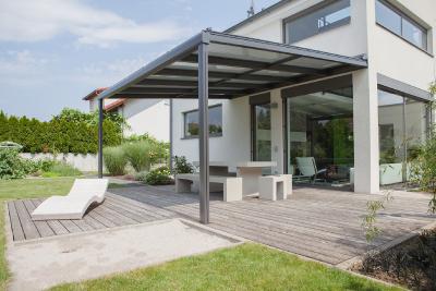 KLAIBER Glasdach TERRADO GP5100 mit integrierter Markise