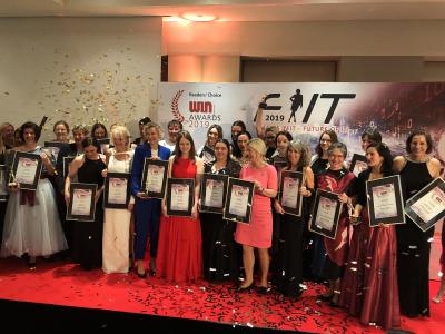 Alle Gewinnerinnen der "WIN-Awards" 2019 / Foto: Vogel IT-Medien
