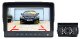 Lescars Rückfahrkamera PA-500 für Lkw mit XXL 7" (17,78 cm) Monitor, 20-m-Kabel, 170°