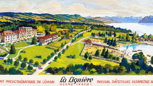 Ausschnitt einer historischen Karte der Klinik La Lignière
© Foto: La Lignière