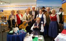 Am Stand der Sudetendeutschen