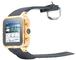 simvalley MOBILE 1.5"-Smartwatch GW-420 Gold-Edition, 23 Karat