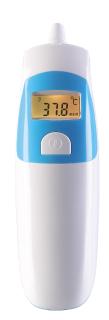 newgen medicals Medizinisches 3in1-Infrarot-Thermometer IRT-45 für Ohr, Stirn und Luft